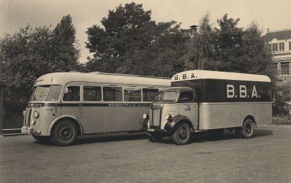 Autobus Eindhoven, 1950 (collectie RHCe)