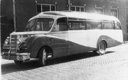 N-20761 Bedford autobus, 1950 (collectie BHIC)