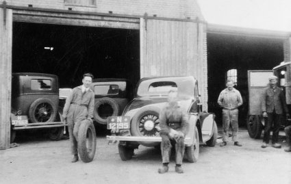 Van Dongen's Autobedrijf, Zeeland c. 1935.