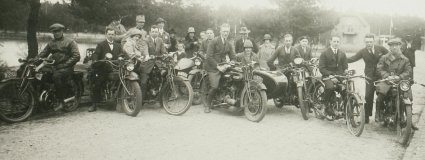 Sparkbrook motorfiets, 1924.