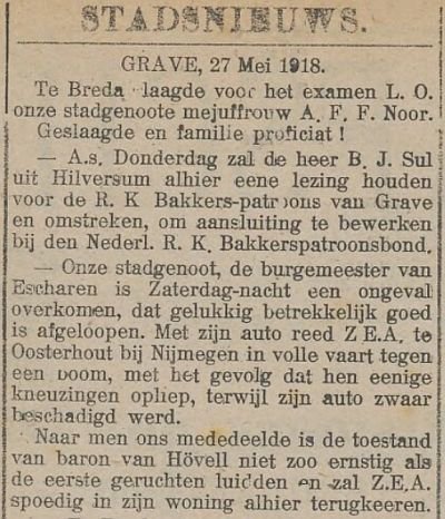 Graafsche Courant 28 mei 1919