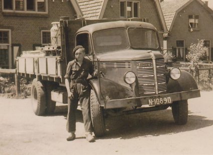 Bedford vrachtwagen, 1951.