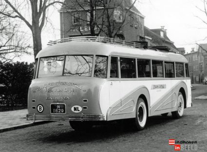 N-11629 Kromhout bus, c. 1947 (Collectie Eindhoven in Beeld)