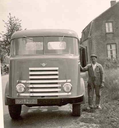 DAF vrachtwagen, c. 1950 (coll. Jack Werners)