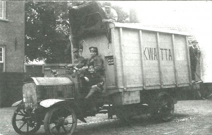 Berna vrachtwagen, 1914.