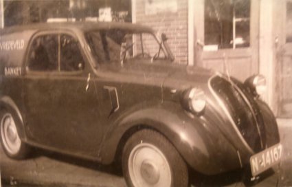 Fiat Topolino, c. 1950.