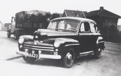 Ford taxi, 1930 (West-Brabants Archief)