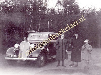 Chevrolet, 1934 (collectie B. van Boekel)