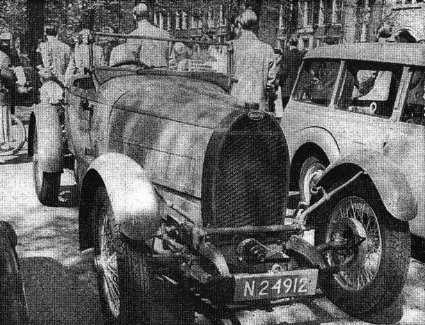 De Bugatti van Bouvy (Collectie D.A. Ploeg)
