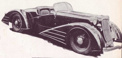 Ford met Smulders carrosserie (Ford Wereld april 1934)