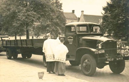 GMC truck, c. 1948