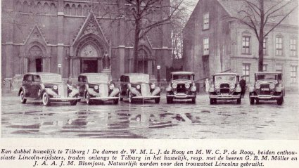 Lincoln K 1935 (bron: Ford Wereld, 1935)