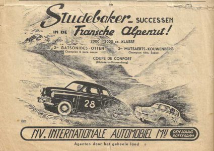 Studebaker, 1947 (bron: De Auto)