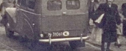 Austin A1 (detail van foto 1)