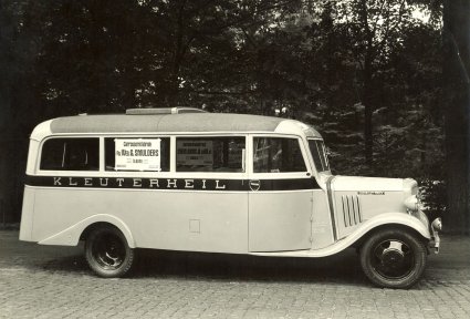 Chevrolet autobus (Collectie familie Smulders / Krelis Swaans)