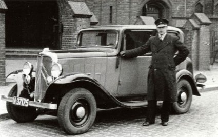 Citroën van A. van Hulsel (Collectie Stadsarchief Breda)