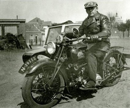 750 cc Indian Sport Scout met zijspan, 1934-1935