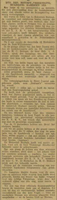 Provinciale Noordbrabantsche en 's Hertogenbossche Courant, 02-11-1923