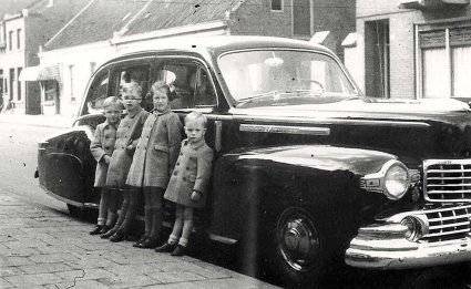 Lincoln Continental, c. 1947-'48 (collectie familie De Beer)
