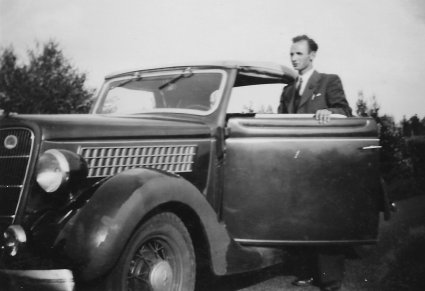 Ford cabriolet 1935, 1939.