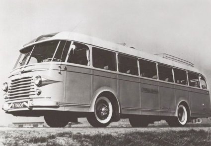 DAF-bus, c. 1950 (collectie Eindhoven in Beeld)