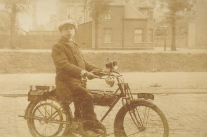 Sparkbrook motorfiets, 1916.