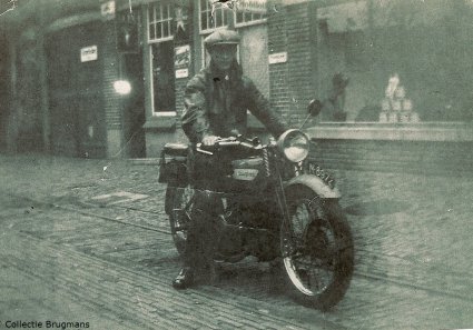 Douglas motorfiets, jaren '40.