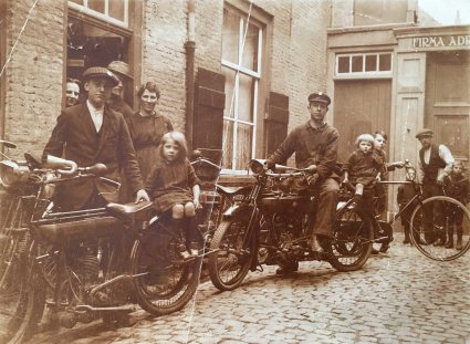 Sparkbrook en NSU (collectie G. Weck)