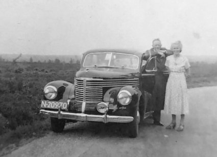 Opel Kapitän (collectie A. Zegwaard)