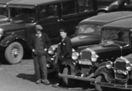 Chevrolet, 1932. Foto: Fotopersbureau Het Zuiden (collectie Erfgoed 's-Hertogenbosch)