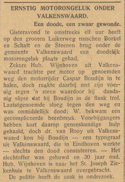 Eindhovensch Dagblad van 18 oktober 1932