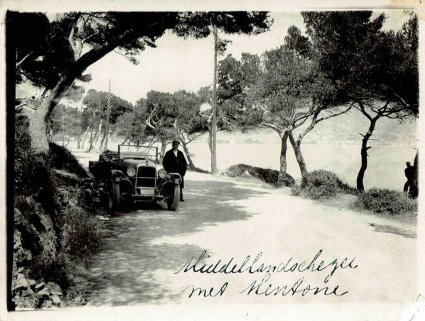 Aan de Middellandse Zee (collectie M. Wieberdink-Claassen)