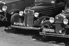 Chevrolet, 1934. Foto: Fotopersbureau Het Zuiden (collectie Erfgoed 's-Hertogenbosch)