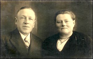Jan Leermakers en Anna van den Boer (collectie R. v. Laarhoven)