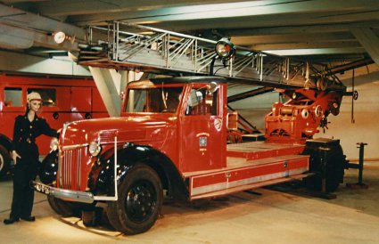 De Ford in het Brandweer Museum (foto: Peter Snellen)