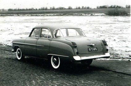 Opel Kapitän, 1954 (collectie D. Jetten)