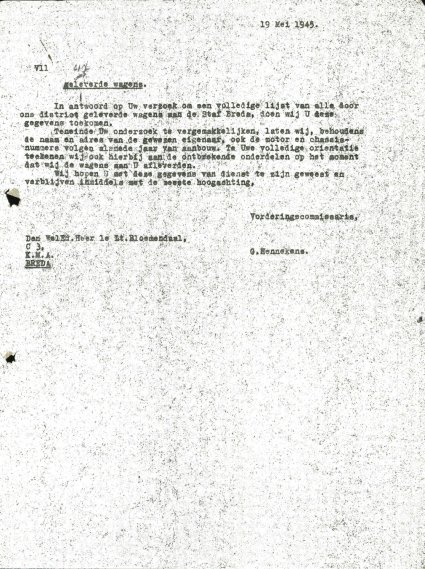 Bron: BHIC, Archief Militair Gezag, scan 414