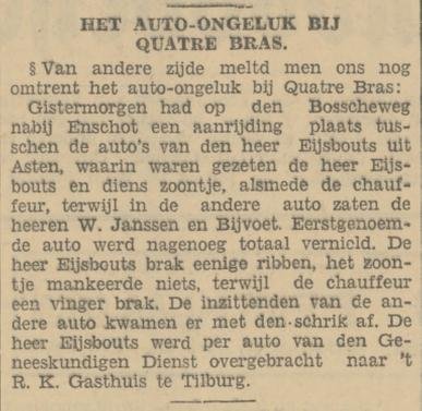 Bron: Prov. Noordbr. en 's-Bossche Courant, 29 mei 1929