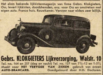 Chevrolet (bron: De Stad Oss, 31 jan. 1936; coll. Stadsarchief Oss)