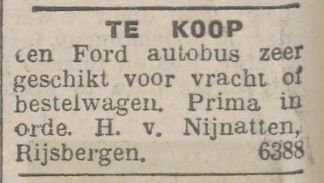 Bron: Dagblad van Noord-Brabant, 13 feb. 1930