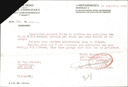 Bron: BHIC, Archief Militair Gezag, scan 760