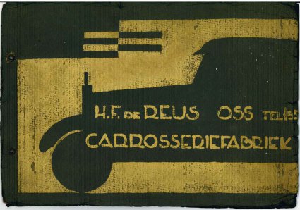 Brochure Carrosseriebedrijf H. de Heus, Oss