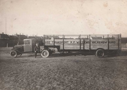 Jumbo aanhanger (bron: archief Lambert van der Meulen)