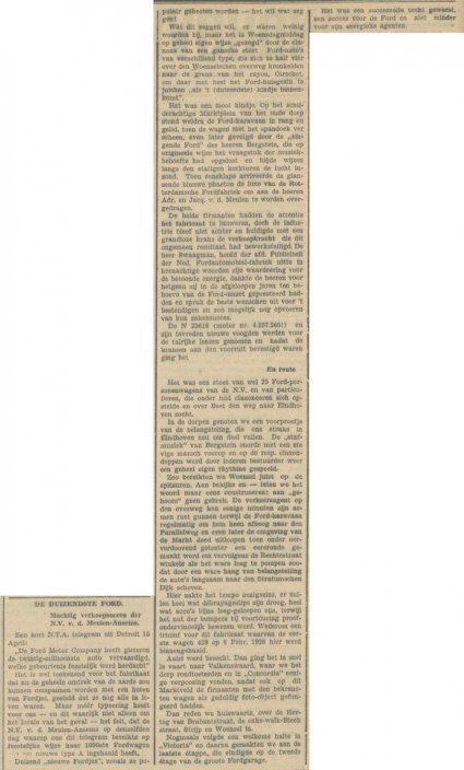 N-2368 Bron: Eindhovensch Dagblad, 16 april 1931