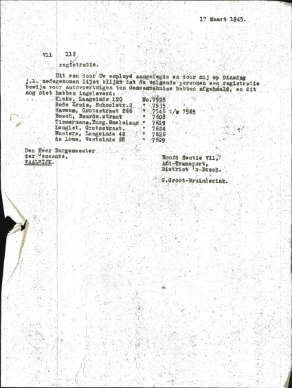 Bron: BHIC, Archief Militair Gezag, scan 88