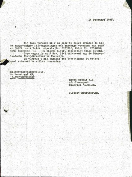 Bron: BHIC, Archief Militair Gezag, scan 193