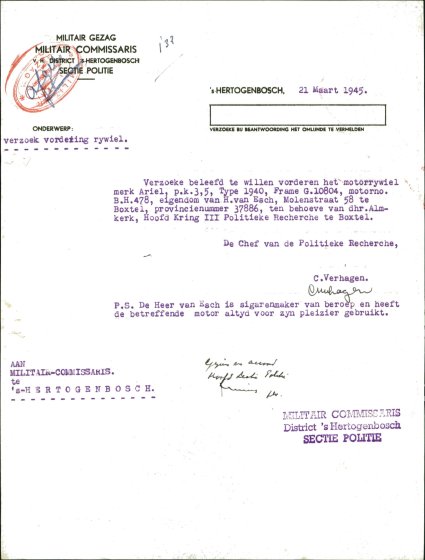 Bron: BHIC, Archief Militair Gezag, scan 72