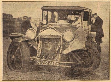 Lancia (Bron: Rotterdamsch Nieuwsblad, 6 apr. 1936)