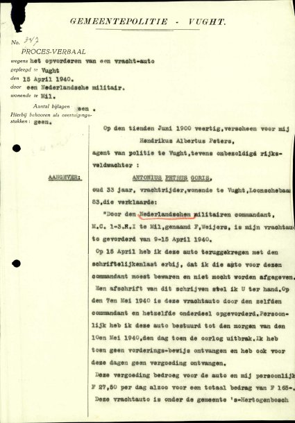 Proces-verbaal (BHIC, archief gemeente Vught 1931-1985, inv. nr. 1011, scan 12)