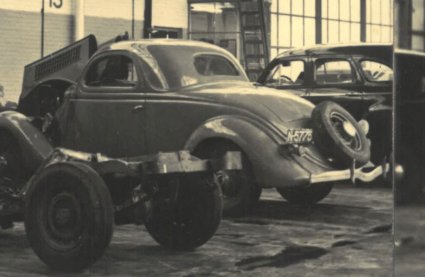 Ford V8 (Detail van foto 1)